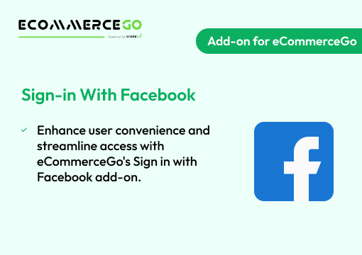 Sign-In With Facebook – eCommerceGo Addon