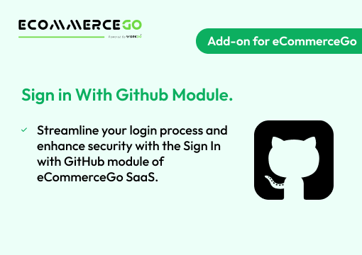 Sign-In with Github – eCommerceGo Add-On