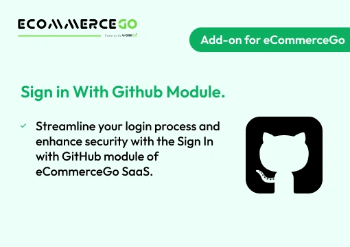 Sign-In with Github – eCommerceGo Add-On