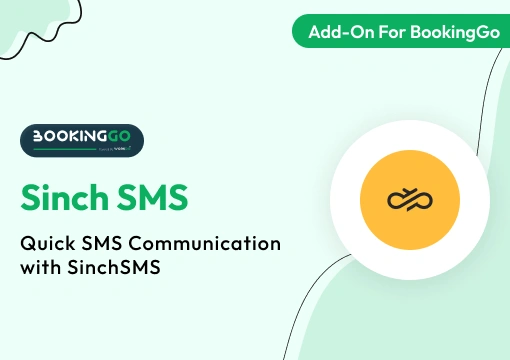 Sinch SMS – BookingGo SaaS Add-On