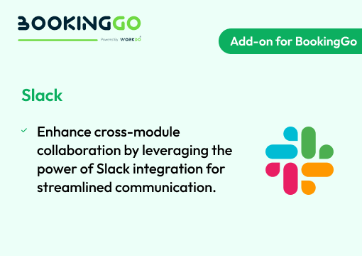 Slack – BookingGo SaaS Add-on