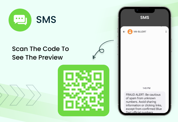 SMS QR Code – vCardGo SaaS Add-on