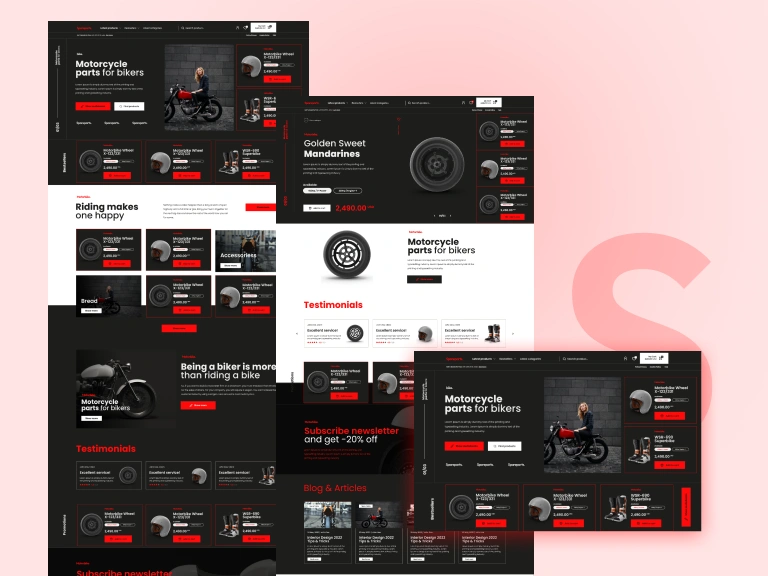 Spareparts Shopify Theme