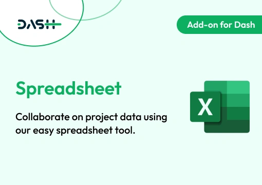 Spreadsheet – Dash SaaS Add-On