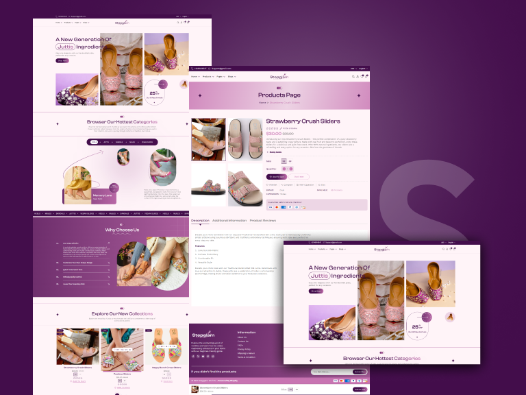 Stepglam Shopify Theme