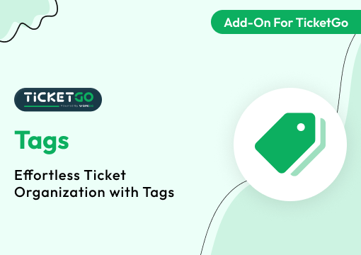 Tags – TicketGo Add-on