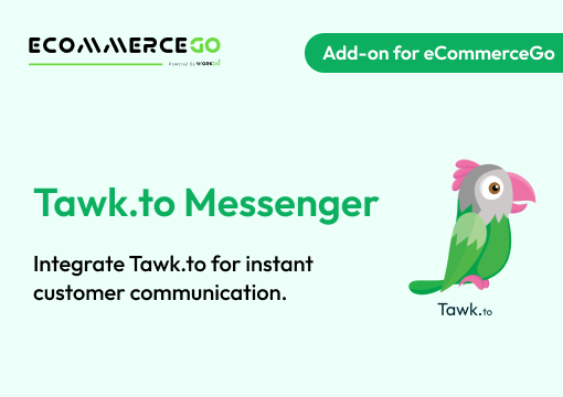 Tawk.to Messenger – eCommerceGo Add-On