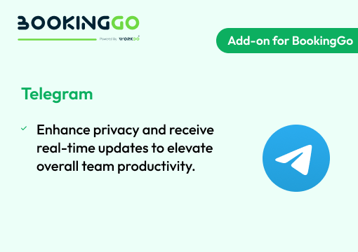 Telegram – BookingGo SaaS Add-on