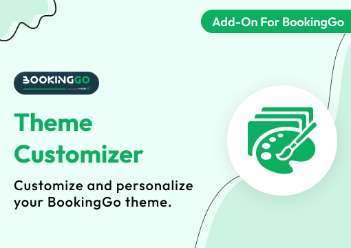 Theme Customizer – BookingGo SaaS Add-on