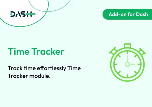 Time Tracker – Dash SaaS Add-On