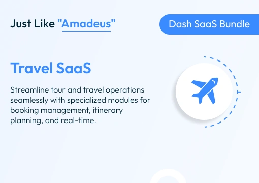 Travel SaaS – Dash SaaS Bundle