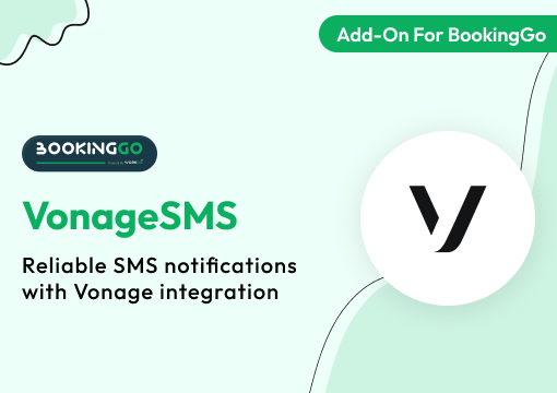 VonageSMS – BookingGo SaaS Add-On