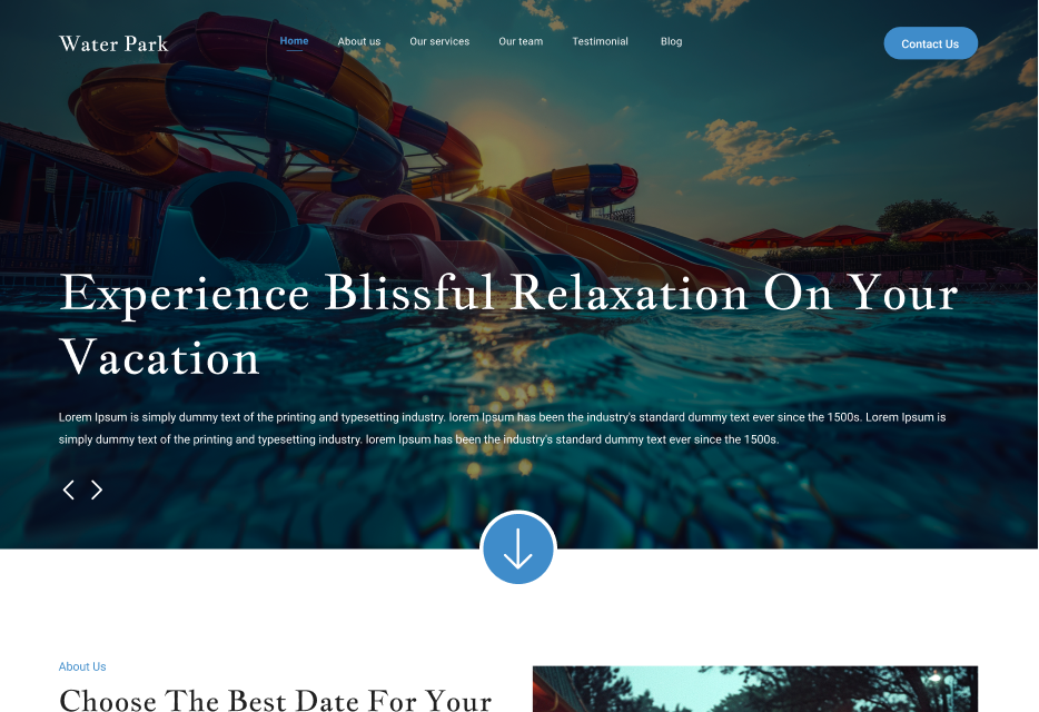Waterpark – BookingGo SaaS Add-on