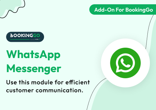 WhatsApp Messenger – BookingGo SaaS Add-on