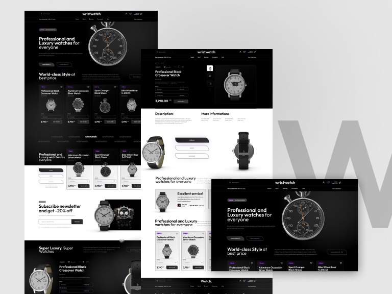 Wrist Watch WordPress Theme