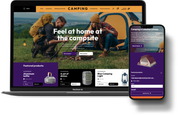 Camping Opencart Theme-WorkDo