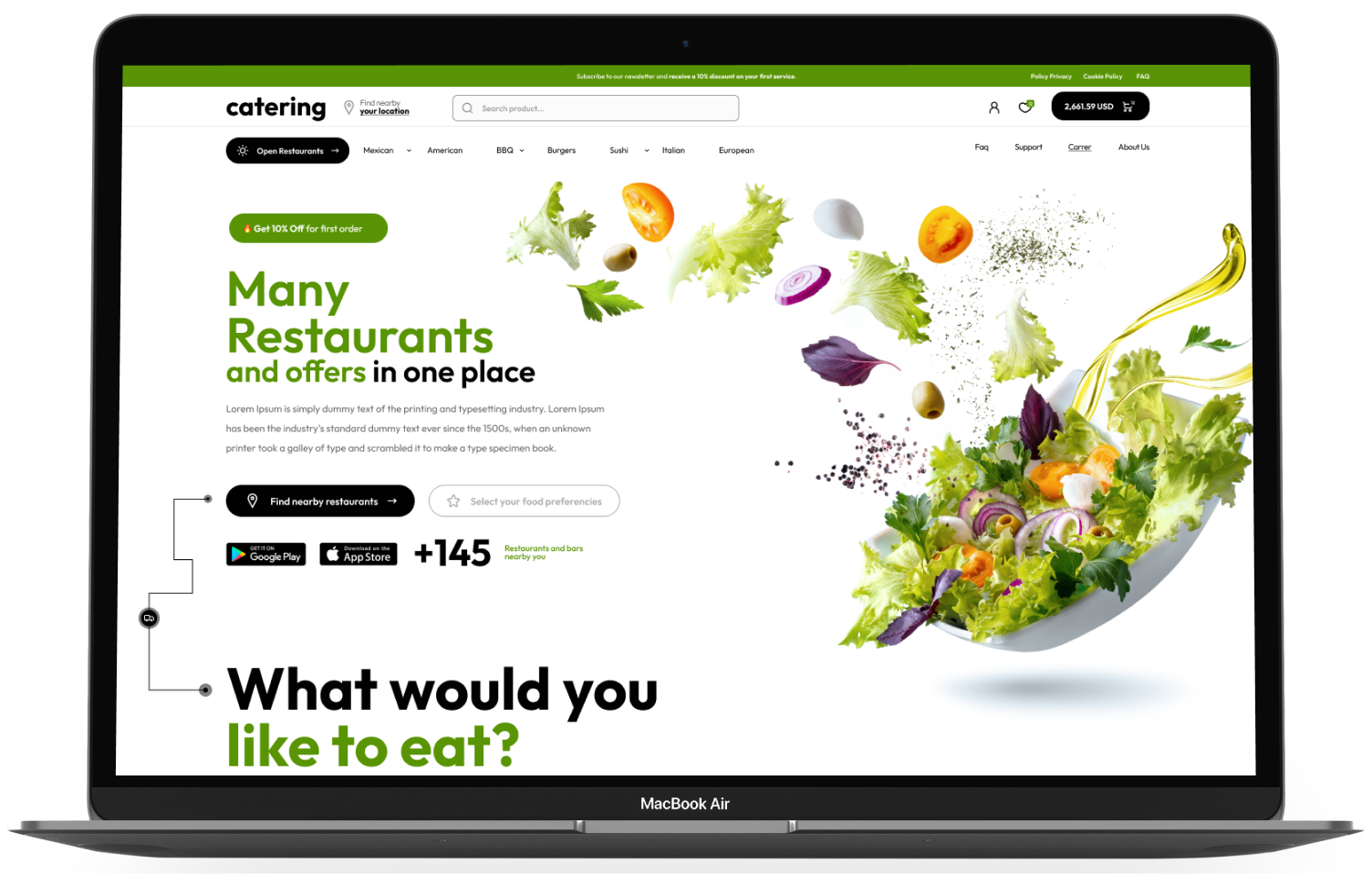 Catering Opencart Theme - WorkDo