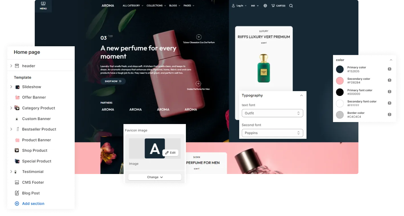 Aroma Shopify Theme - WorkDo