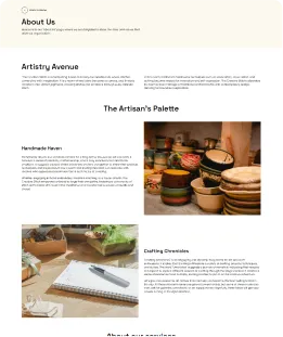 Artcraft Handmade Shopify Theme