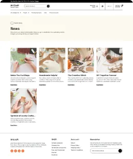 Artcraft Handmade Shopify Theme