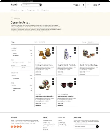 Artcraft Handmade Shopify Theme