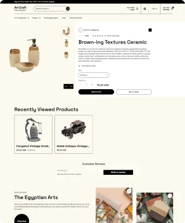 Artcraft Handmade Shopify Theme