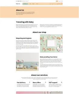 Babycare Shopify Theme