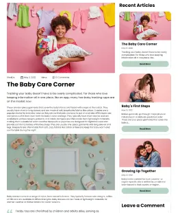 Babycare Shopify Theme
