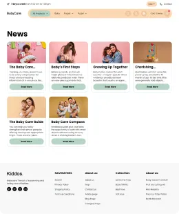 Babycare Shopify Theme
