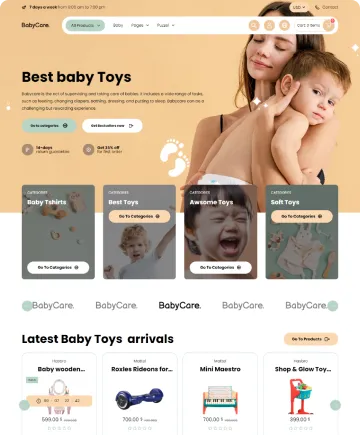 Babycare Shopify Theme