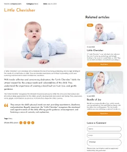 Babyminding Shopify Theme