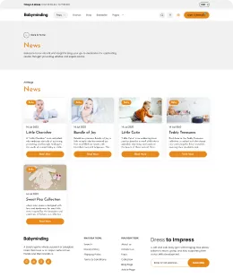 Babyminding Shopify Theme