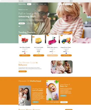 Babyminding Shopify Theme