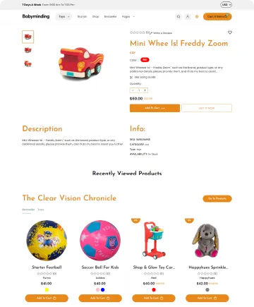 Babyminding Shopify Theme