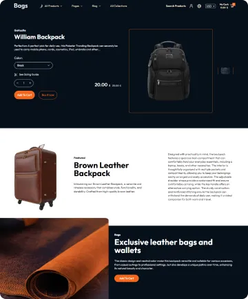 Bags Shopify Theme