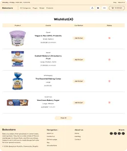 Bake Store Shopify Theme