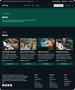 Banking Shopify Theme
