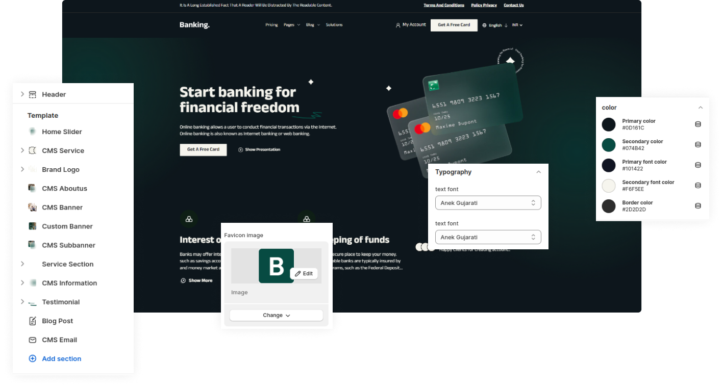 Banking Shopify Theme - WorkDo
