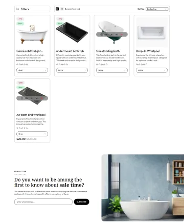 Bath eleganza Shopify Theme