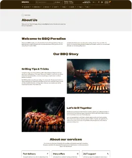BBQgrill Shopify Theme