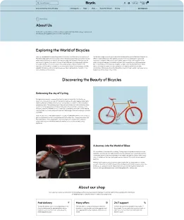 Bicycles Shopify Theme