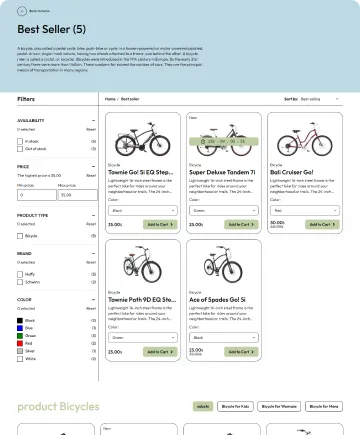 Bicycles Shopify Theme