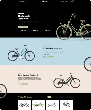 Bicycles Shopify Theme