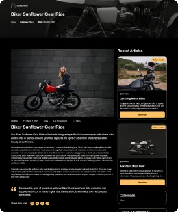 Bikes Shopify Theme