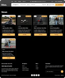 Bikes Shopify Theme