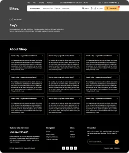 Bikes Shopify Theme