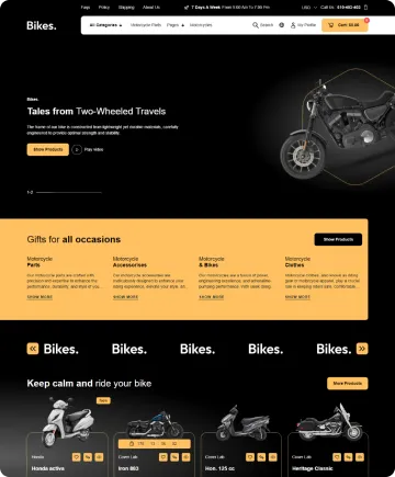 Bikes Shopify Theme