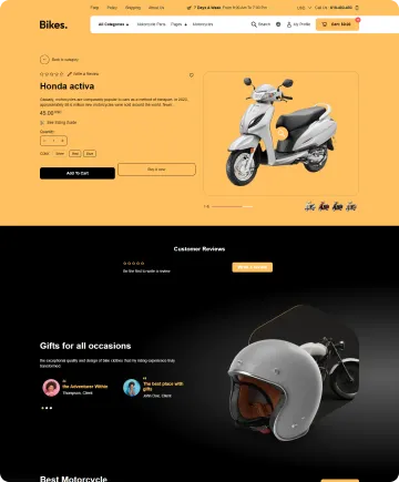Bikes Shopify Theme