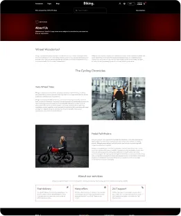 Biking Shopify Theme