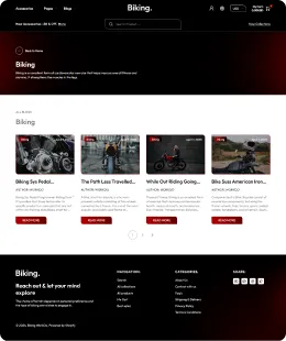 Biking Shopify Theme